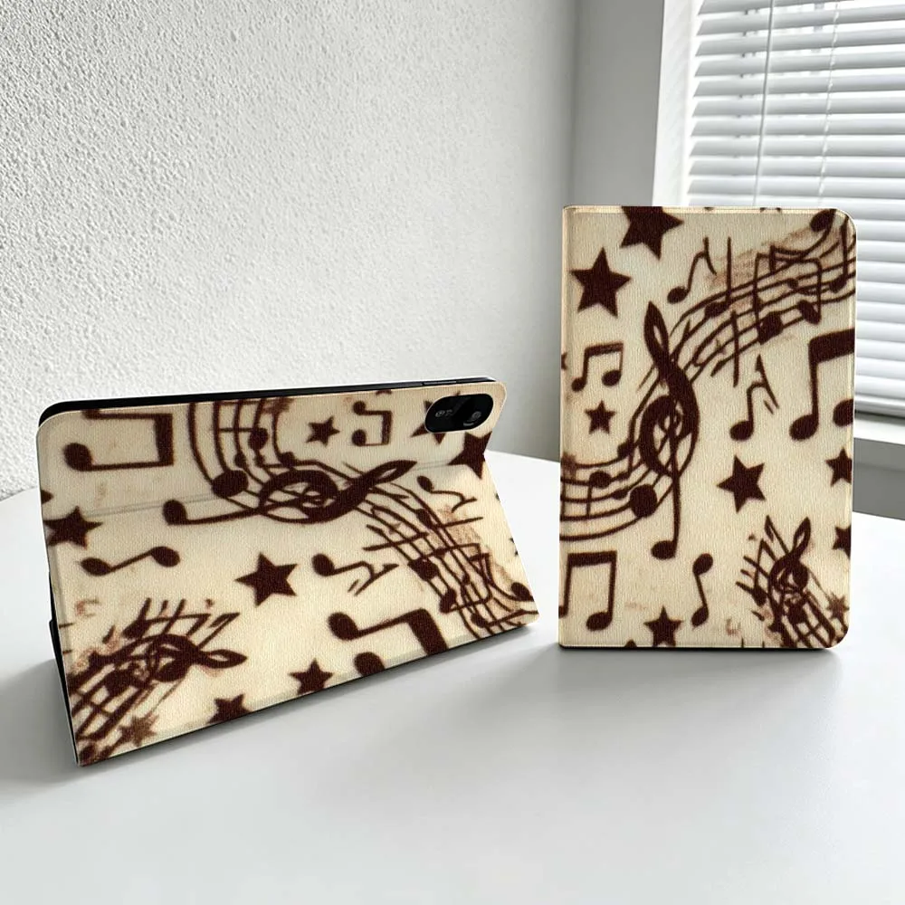 Фото Чехол для планшета с рисунком нот для Xiaomi Redmi Mi Pad 8 7 6 5 4 2 SE K Pro Max Ultra Poco Pad, мягкий чехол для планшета. №2