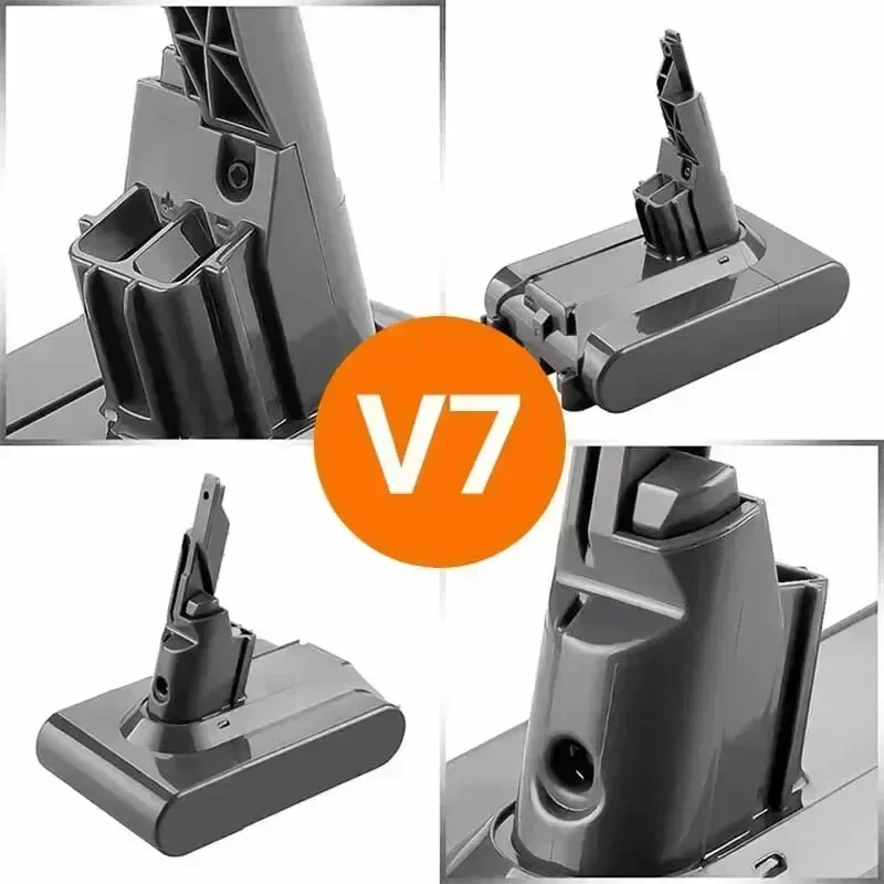 6000 мАч для Dyson V6 V7 V8 V10 аккумуляторная батарея SV10 SV11 SV12 SV09 аккумулятор пылесоса DC58