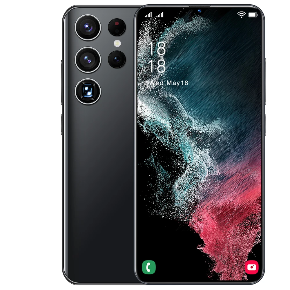 

Hot-Selling S22Ultra 5G(L109) 6.7 Inch Dewdrop Display 64MP Rear HD Camera Face Access Smart Phone
