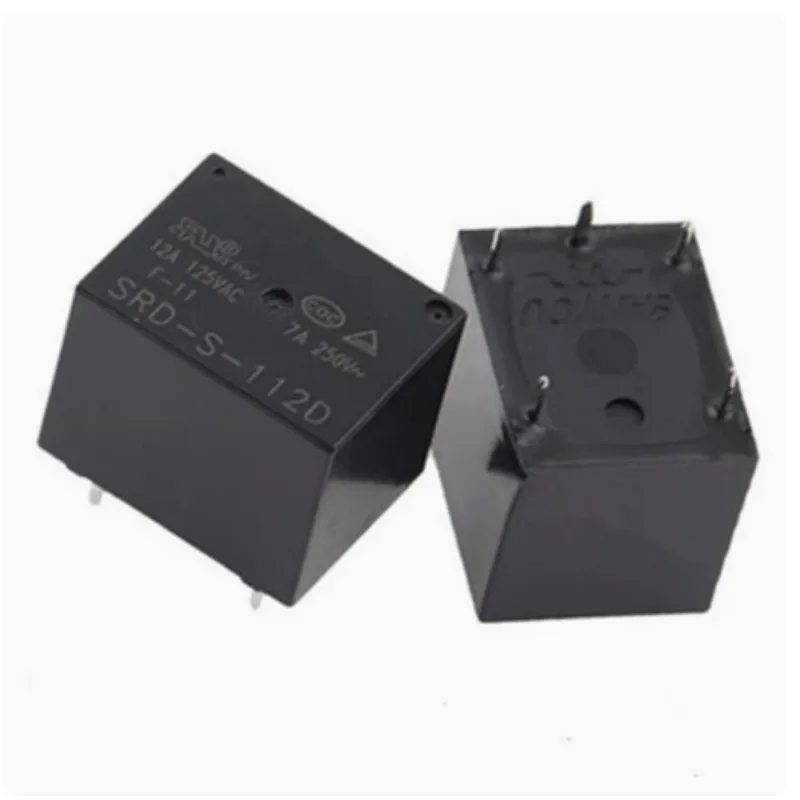 

5 шт., реле мощности, Φ 5PIN 5V 12V 24V