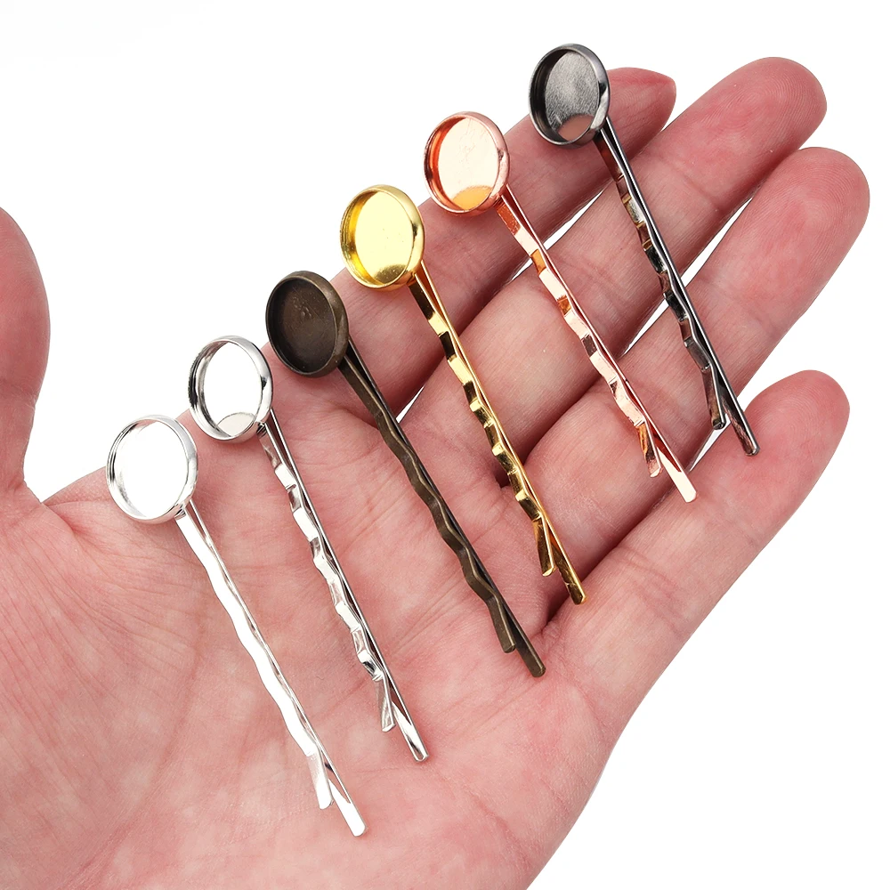 Медные заготовки для заколок Tiparts 10 шт.