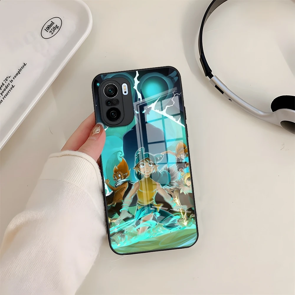 Игровой чехол W-wakfu для Xiaomi 14 Lite 12 Pro 11t 13 POCO M6 M5 X6 X5 X3 NFC F5 F6 стеклянный