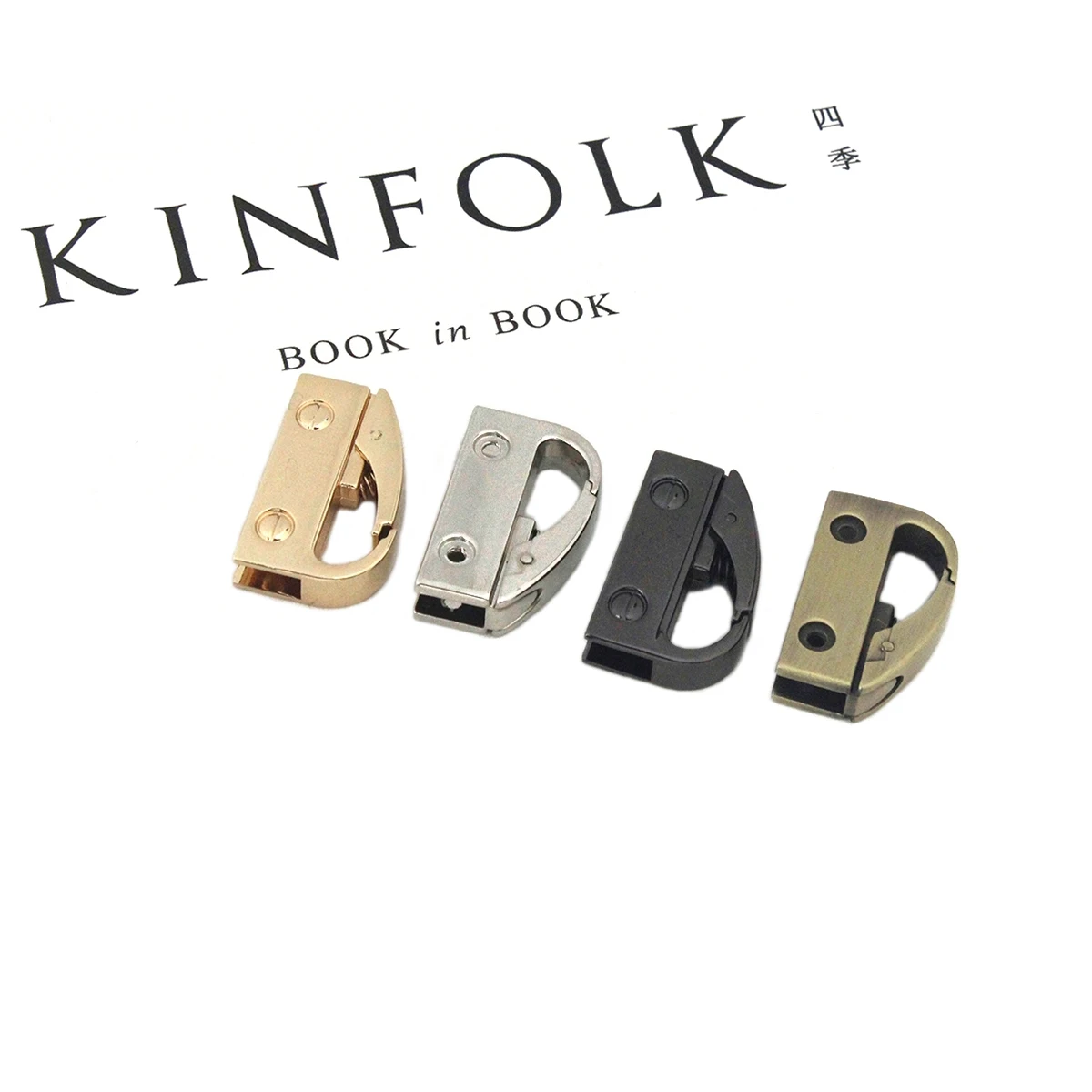 

10 шт., металлические зажимы для сумок