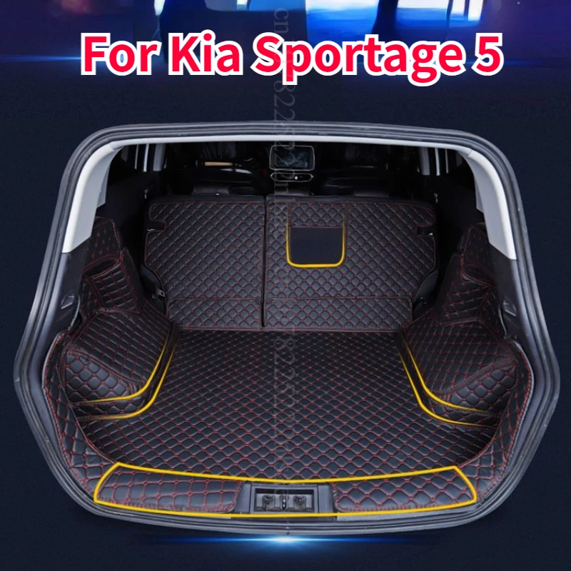 

Car Rear Trunk Mat Tray for Kia Sportage 5 NQ5 LWB PHEV Hybrid 2023 2024 Part Liner Luggage Foot Cover Pad Carpet Rug Accessorie