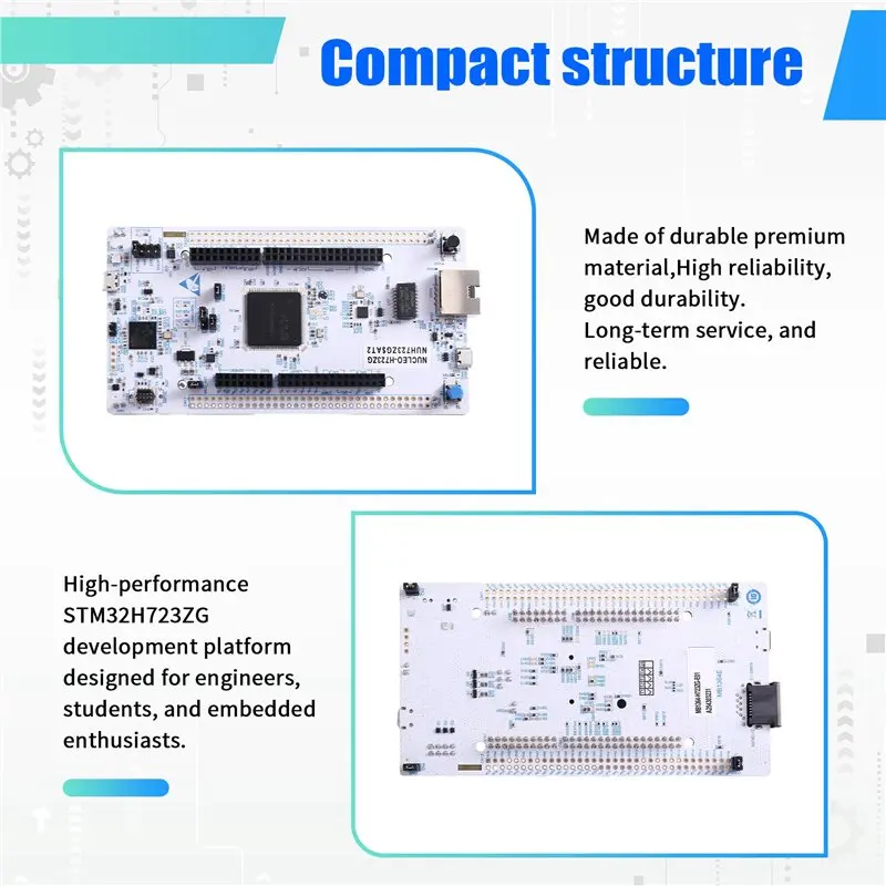 [B24B!】 Плата разработки STM32H723ZGT6 MCU Nucleo-144 для высокопроизводительных встраиваемых систем (art.: 3920dbabe5e23) - 3920dbabe5e23