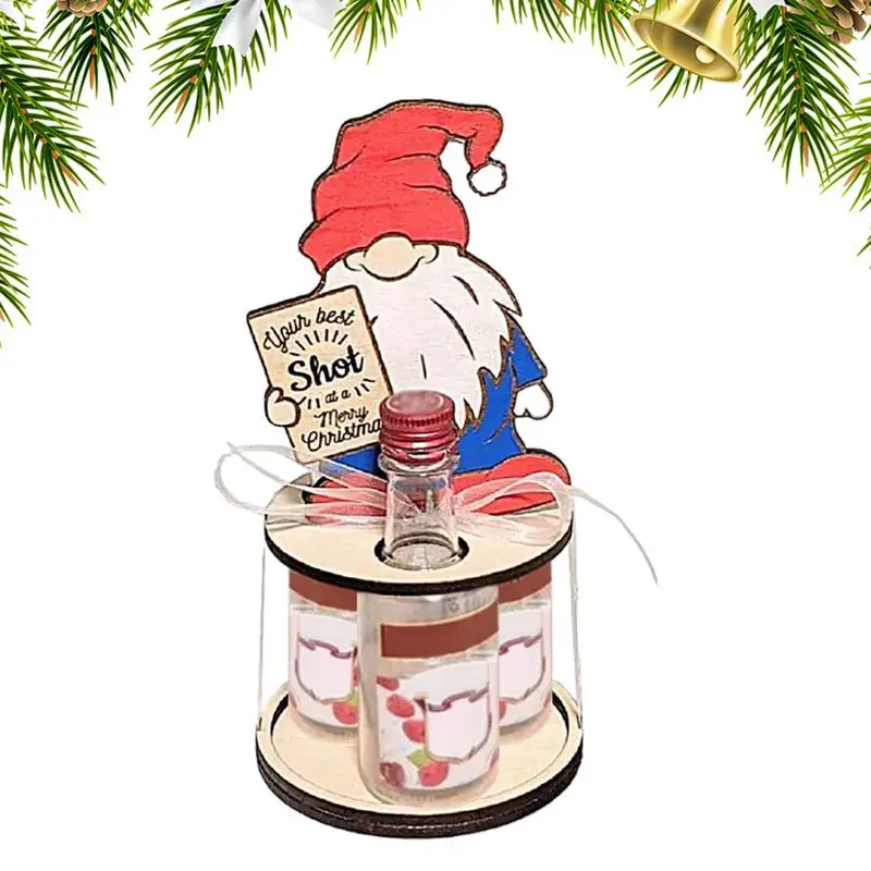 Рождественский держатель для вина креативный ликера рождественские украшения