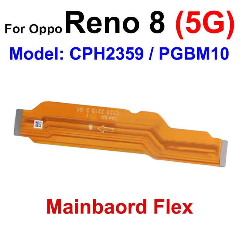 Для OPPO Reno 7 8 9 Pro Plus 7Se 4G 5G Гибкий кабель для материнской платы ЖК-дисплей слот