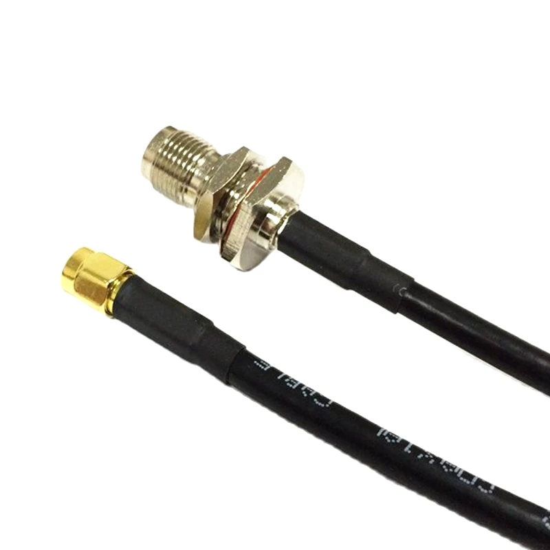 Радиочастотный коаксиальный кабель RG58 штепсельная Вилка SMA в разъем RP TNC