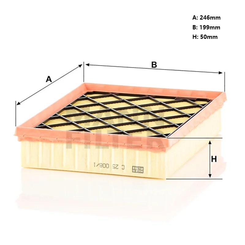 Воздушный фильтр MANNFILTER C25008/1 для LINCOLN NAUTILUS FORD Mondeo Edge DS73-9601-AC 5243 186