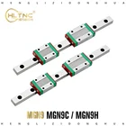 Бесплатная доставка MGN9 100 150 200 250 300 350 400 450 500 550 мм 9 мм CNC линейная направляющая MGN9 MGN9C MGN9H каретка для 3d принтера