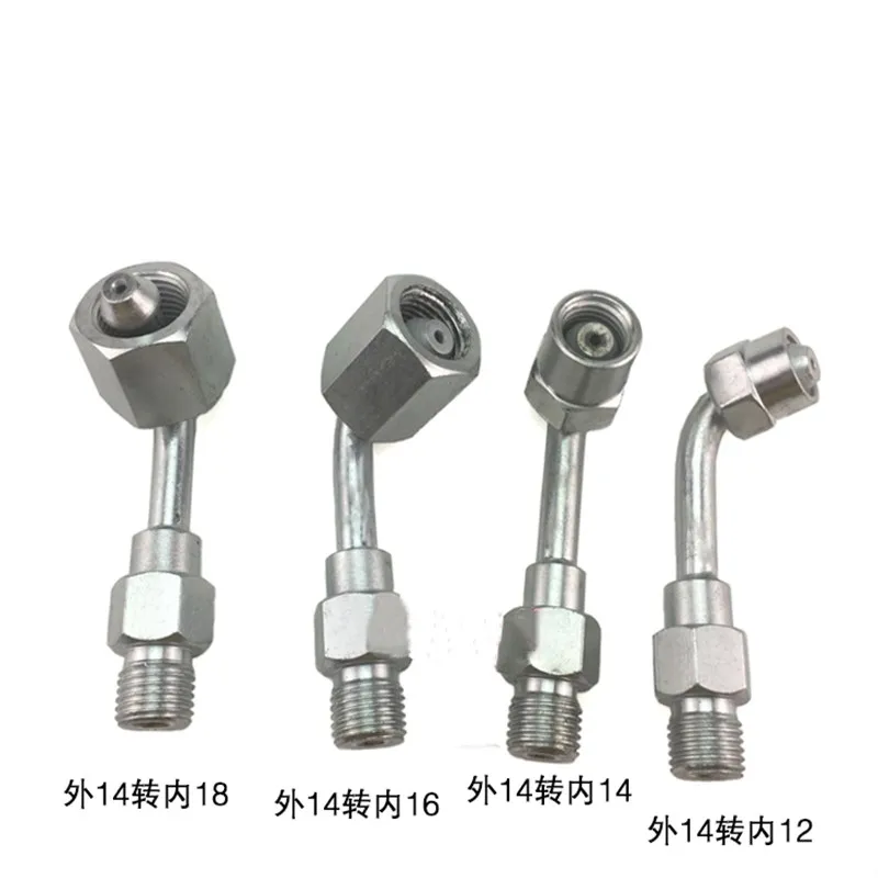 

M12 M14 M16 M18 Oil Tube Conversion Joint Common Rail Injector Connect Joint To The Common Rail Tube, Bent Oil Tube Pipe