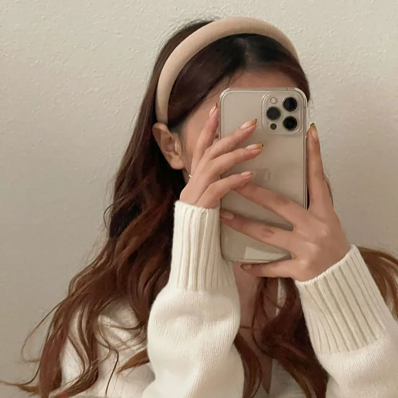 

2023 Fashion Hair Hoop Hair Bands for Women Girls Flower Solid Color Headbands Designer Wide Hairband Hair Accessories Headwear