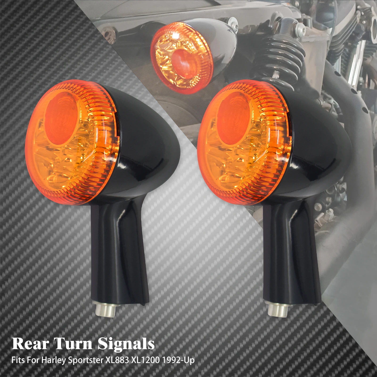 Задний светодиодный индикатор мотоцикла, указатель поворота, стоп-сигнал, задний фонарь для Harley Sportster XL883 1200 Iron 883 48 1992-2022