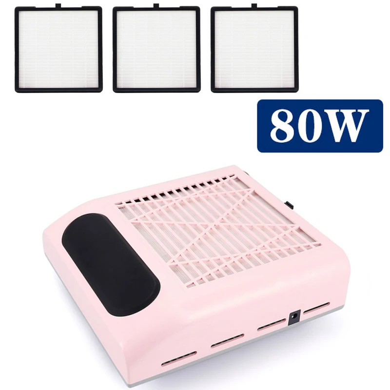 

Пылесос для ногтей с вентилятором, аппарат для маникюра, инструменты с фильтром, мощный инструмент для нейл-арта, пылесос для ногтей