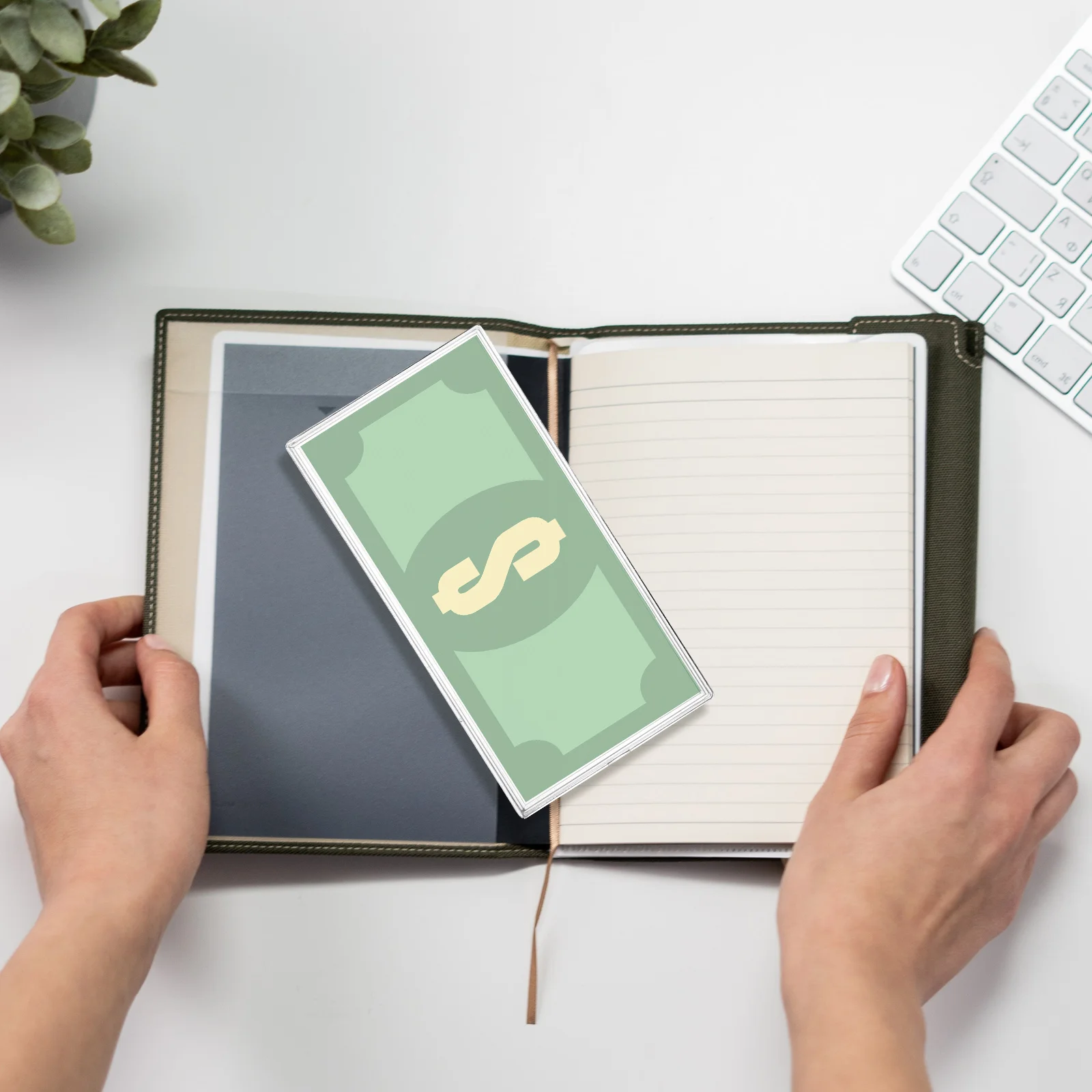 10 шт. держатель для карт кошелек банкноты защитный чехол рукава валюты монета