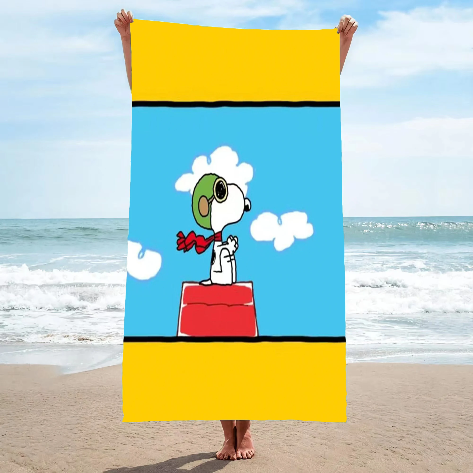 Детское полотенце из 100% микрофибры для путешествий и пикника