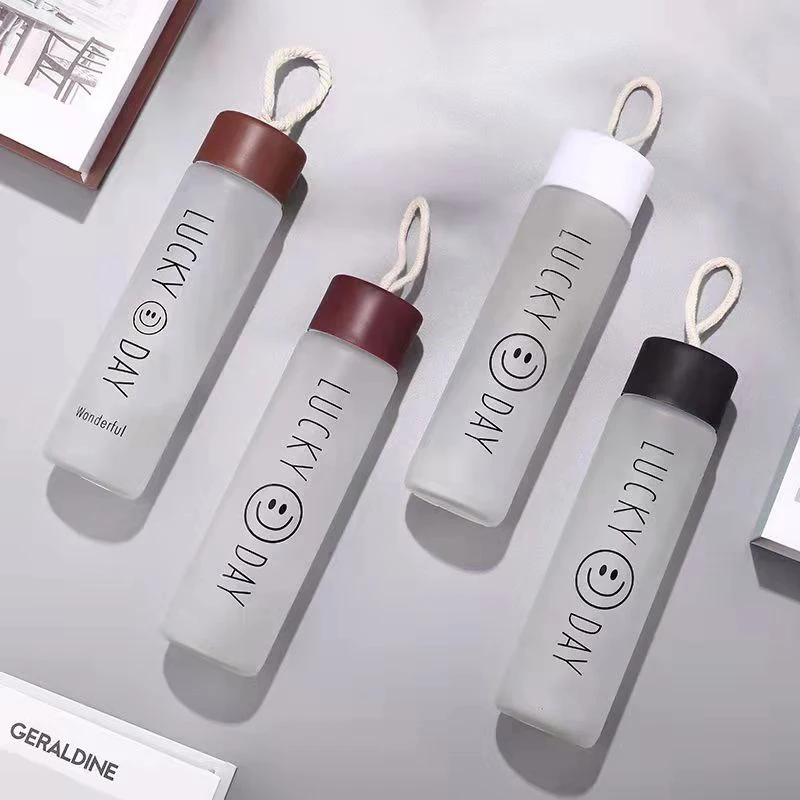 

Cylindrical Portable Plastic Water Bottle 360ml BPA Free Fitness Outdoor Gym Sports Bottle Transparent Plastic Water Cup