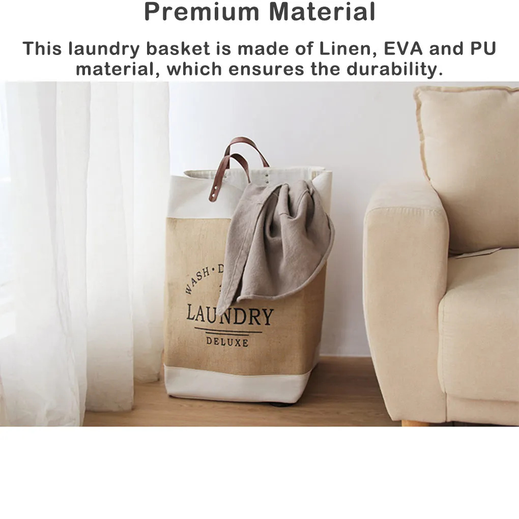 

Корзина для белья с ручкой, удобно держать, Бытовые аксессуары, отдельно стоящая корзина для одежды, компактные товары для дома