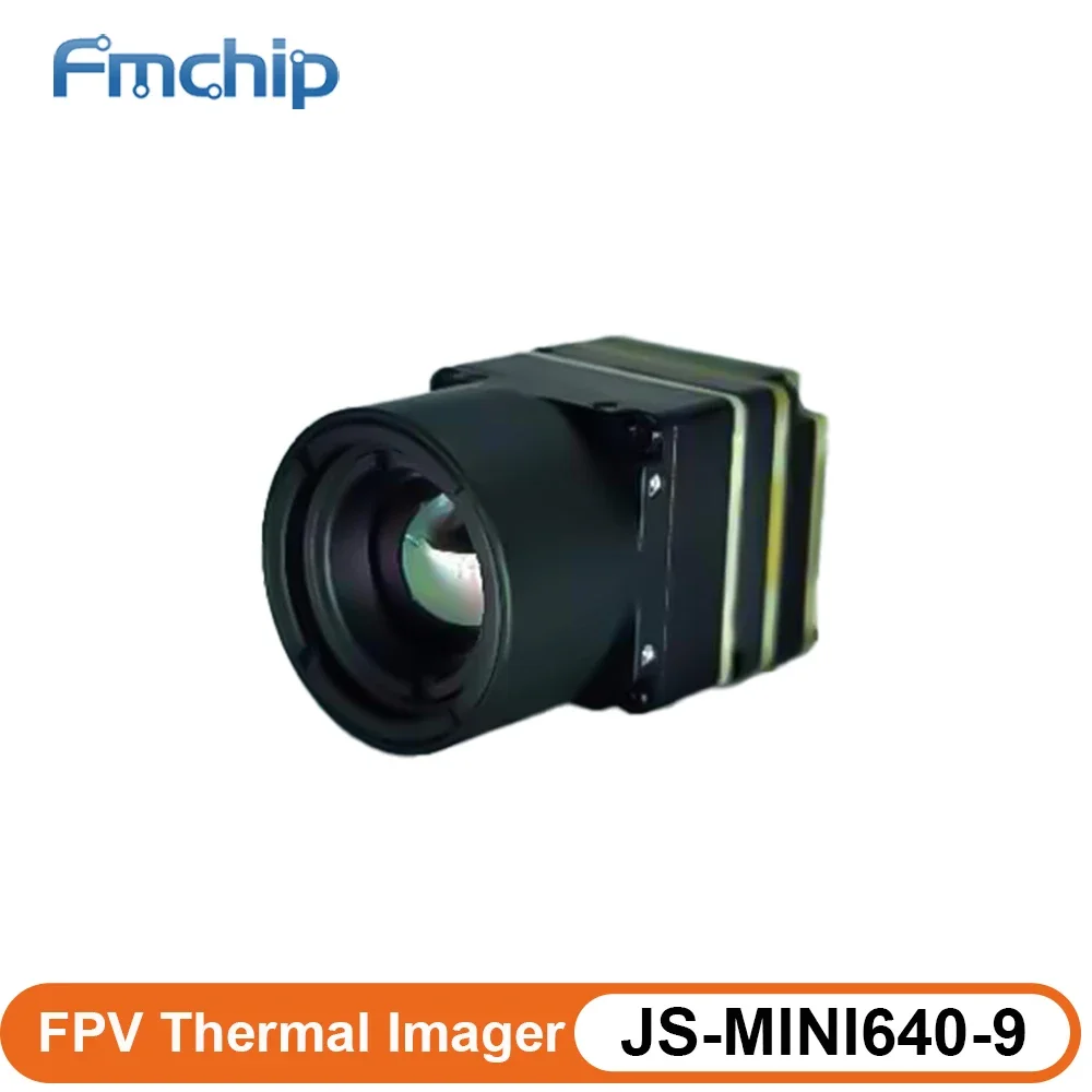 JS-MINI640-9 FPV Инфракрасная тепловизорная камера Разрешение 640*512 9 1 мм UART VCBS Выход