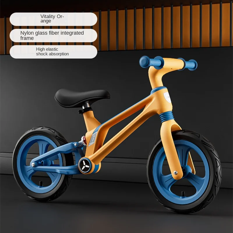 Look Bicycle Bike Can Lightweight Walking Balance Bike for Kids 2-8 Years Old - Training Bicycle with 14 Inches Wheels