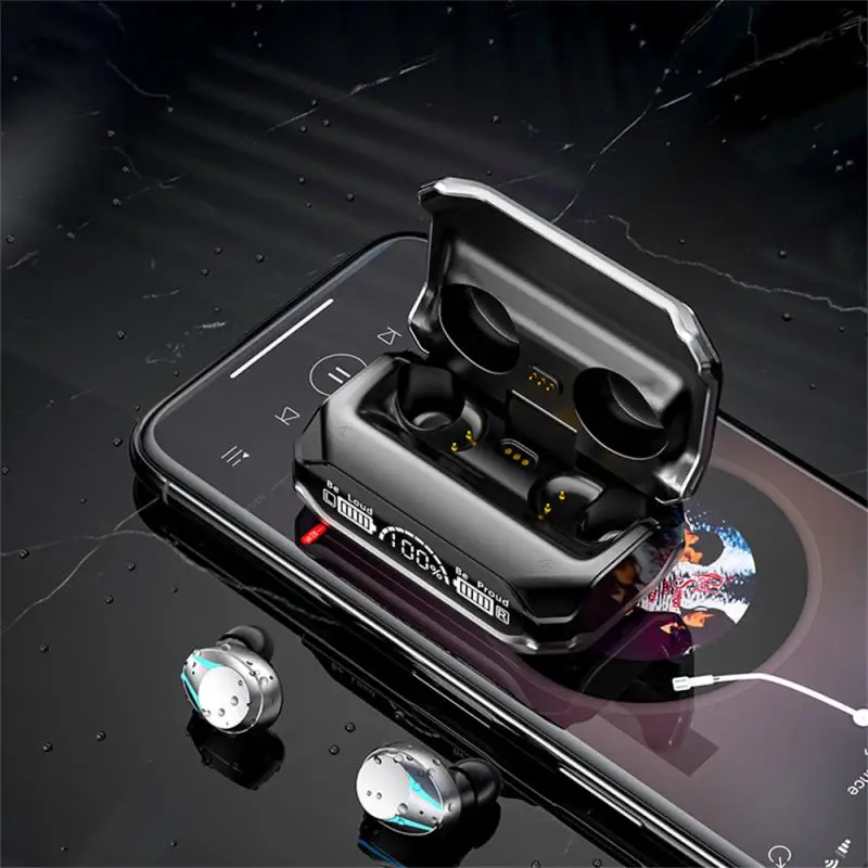 

M41 Smart Touch Bluetooth Headset Cool Robo Science Fiction Game Headset Low Delay Low Power TWS Noise Reduction Headset