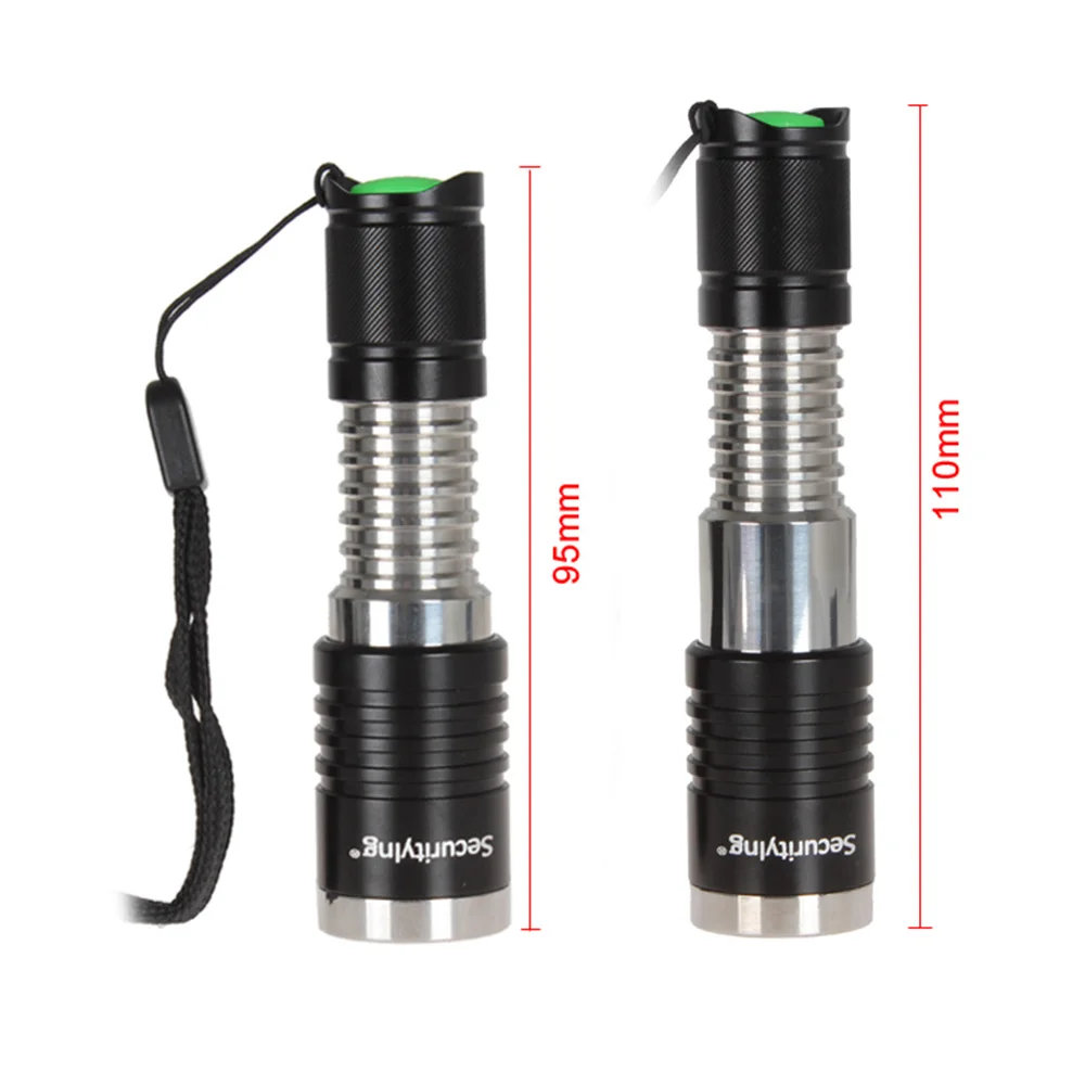 Светодиодный карманный фонарик SecurityIng портативный фонарь XM-L T6 3 режима 600 лм