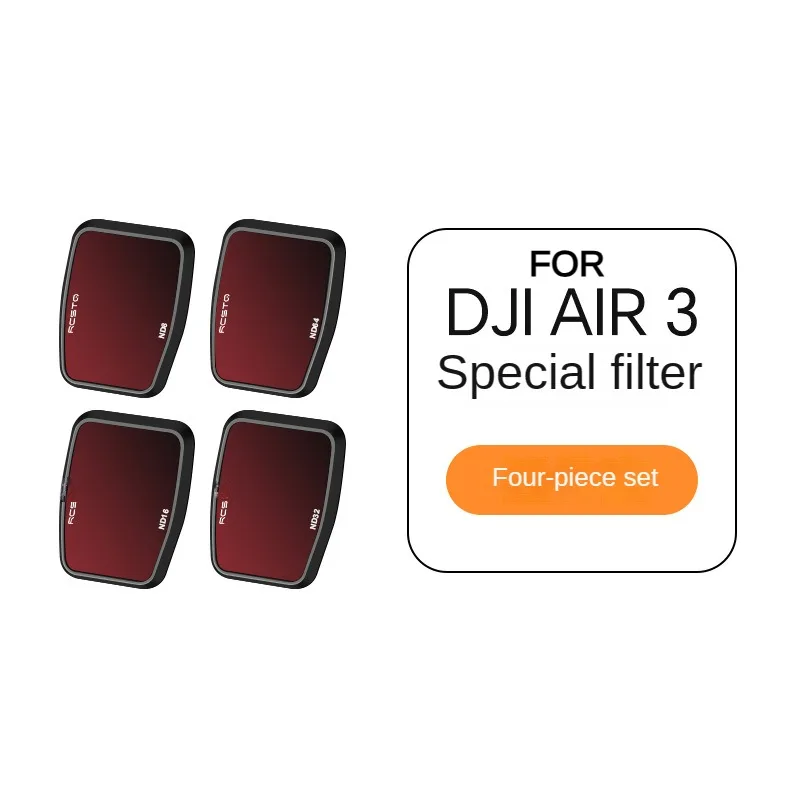 

Ultimate Filter Suit with CPL Polarized Lens and ND Dimming - Must-Have UAV Accessories for Perfect Aerial Photography