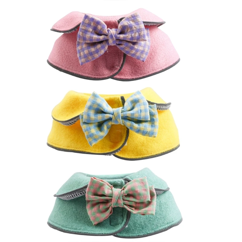 

Dog Costume Scarves Pet Shawl Scarf Bibs Collar Bandanas with Cute Bow Decors