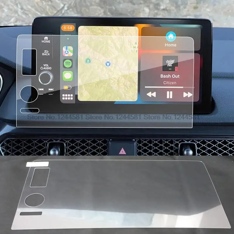 

Пленка из закаленного стекла для автомобильного радио и GPS-навигатора Acura Integra 2023 2024, защита экрана, аксессуары для интерьера