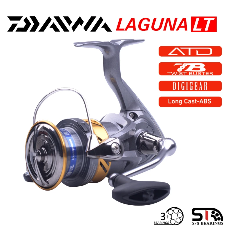 Original DAIWA 20 LAGUNA LT Spinning Fishing Reel 3BB Gear R