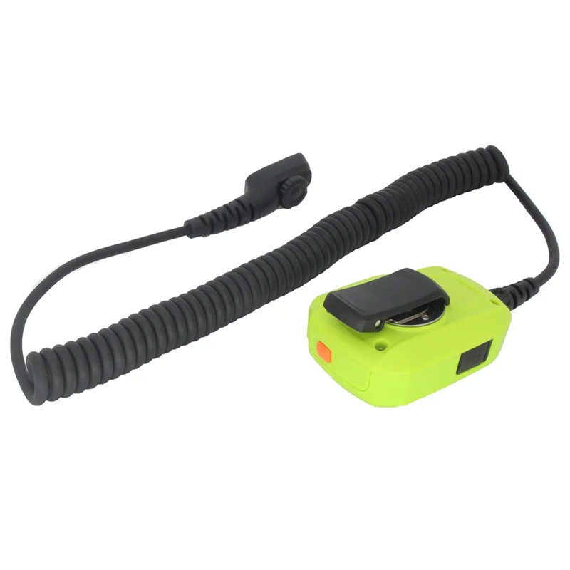 Зеленый ручной микрофон PTT дляHytera HYT PD700 PD700G PD780 PD780G Walkie Talkie