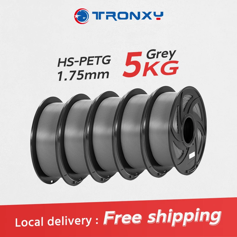 Фото Высокоскоростной филамент Tronxy для 3D-принтеров, PLA/PETG, 5 кг/12 кг, пластиковый филамент для 3D-печати №2