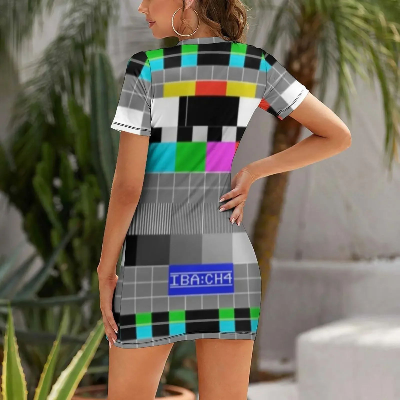 Фото IBA Test Card Платье с коротким рукавом, сексуальное платье, платье для беременных женщин, женское вечернее платье №2