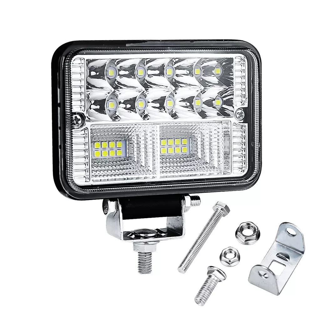 

4 Inch High Brightness LED Truck Trailer Work Light Spot Lamp 26LED 12V 24V Car Headlight Fog Light Car Accessories Car Light