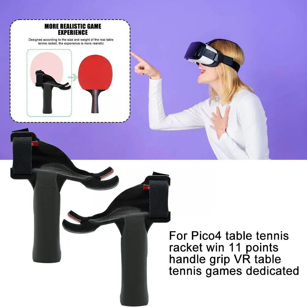 

Для контроллера Pico4 VR, ручка для ракетки для настольного тенниса, сувениры, аксессуары для настольных тренировок, реалистичный захват R S6G6