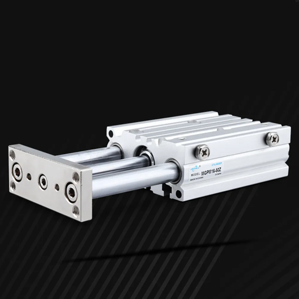 MGPM32-10/20Z/30/40/50/75/100/125Z Трехосный цилиндр с направляющей штока пневматический