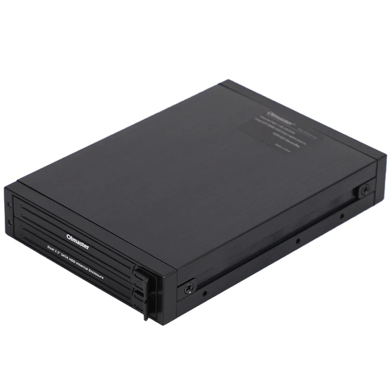 

Oimaster He-2005 Dual 2.5 Inch Sata Hdd Internal Enclosure Hard Drive Case Internal Mobile Rack With Led Indicator