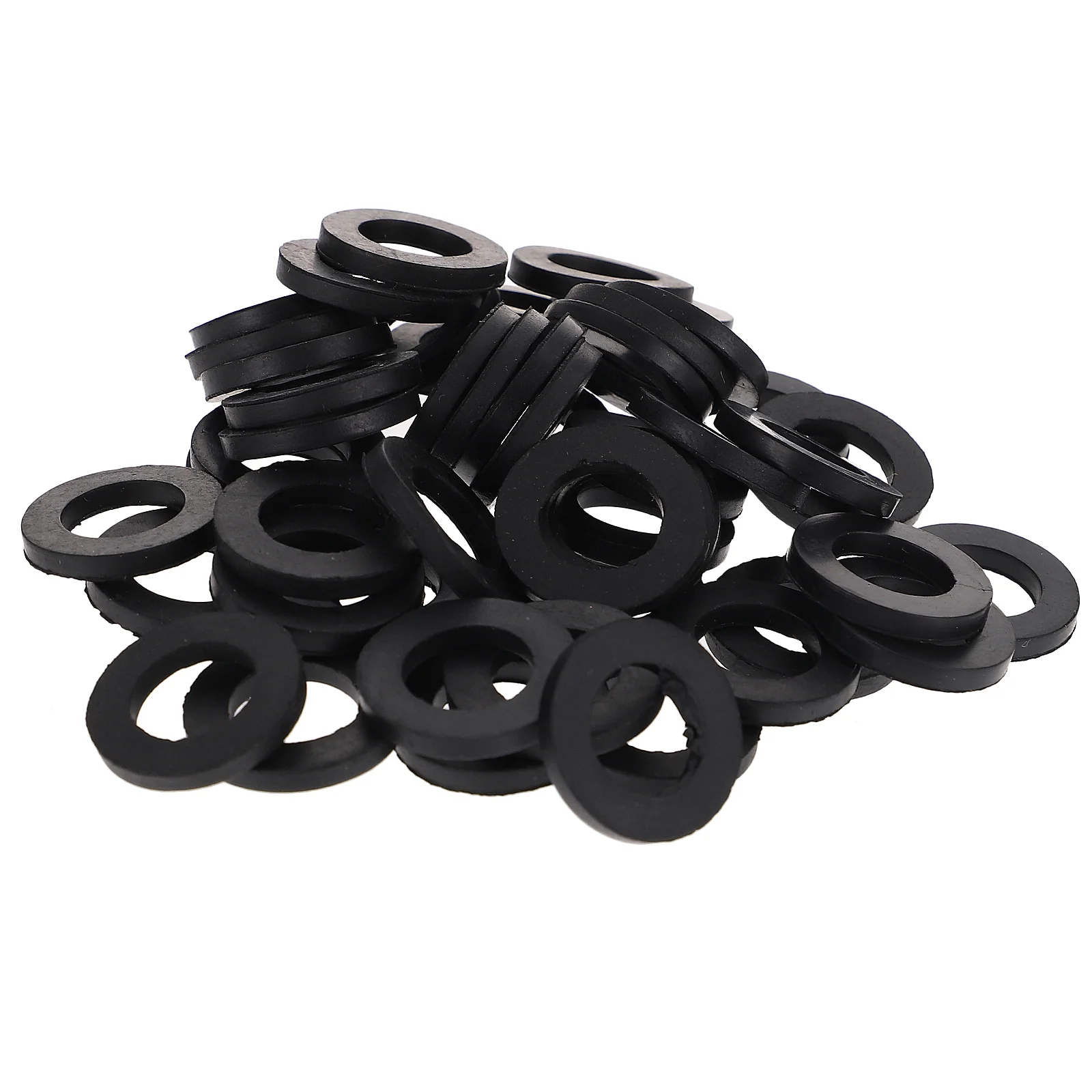 

100 Pcs Washers Rubber Sealing Durable Replacement Nozzle Gaskets for Vehicle Repair Home Hose Connection