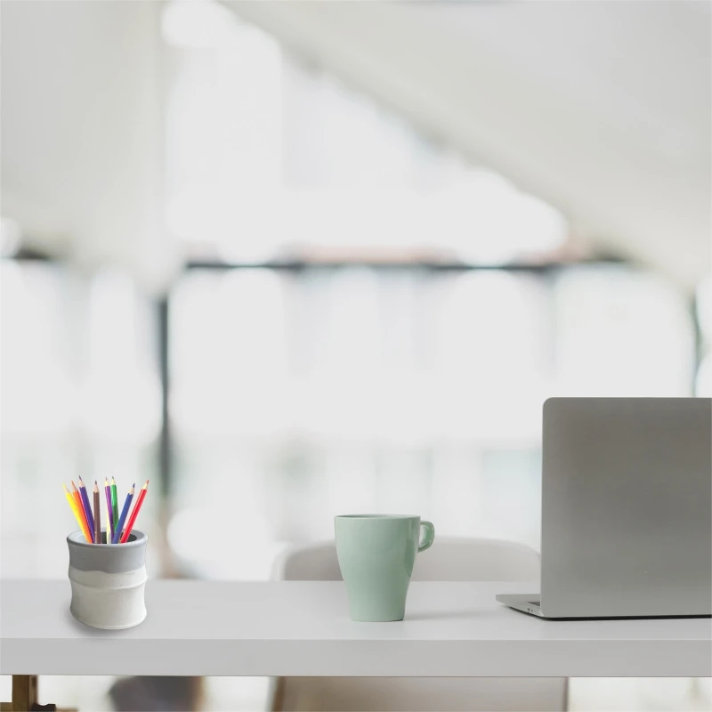 

LX9D Flower Pot Pen Holder Silicone Resin Mold Flower Epoxy Resin Casting Mold Succulent Vase Cement Mold Plant Holder Mold