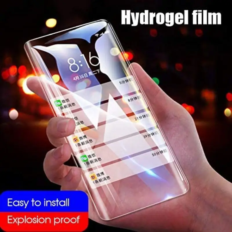 2PCS Front TPU Hydrogel Film For LG VELVET V60 G5 G6 G7 G8 V20 V30 V40 V50 V50S K40S K50S G8X Soft Full Cover Explosion-proof