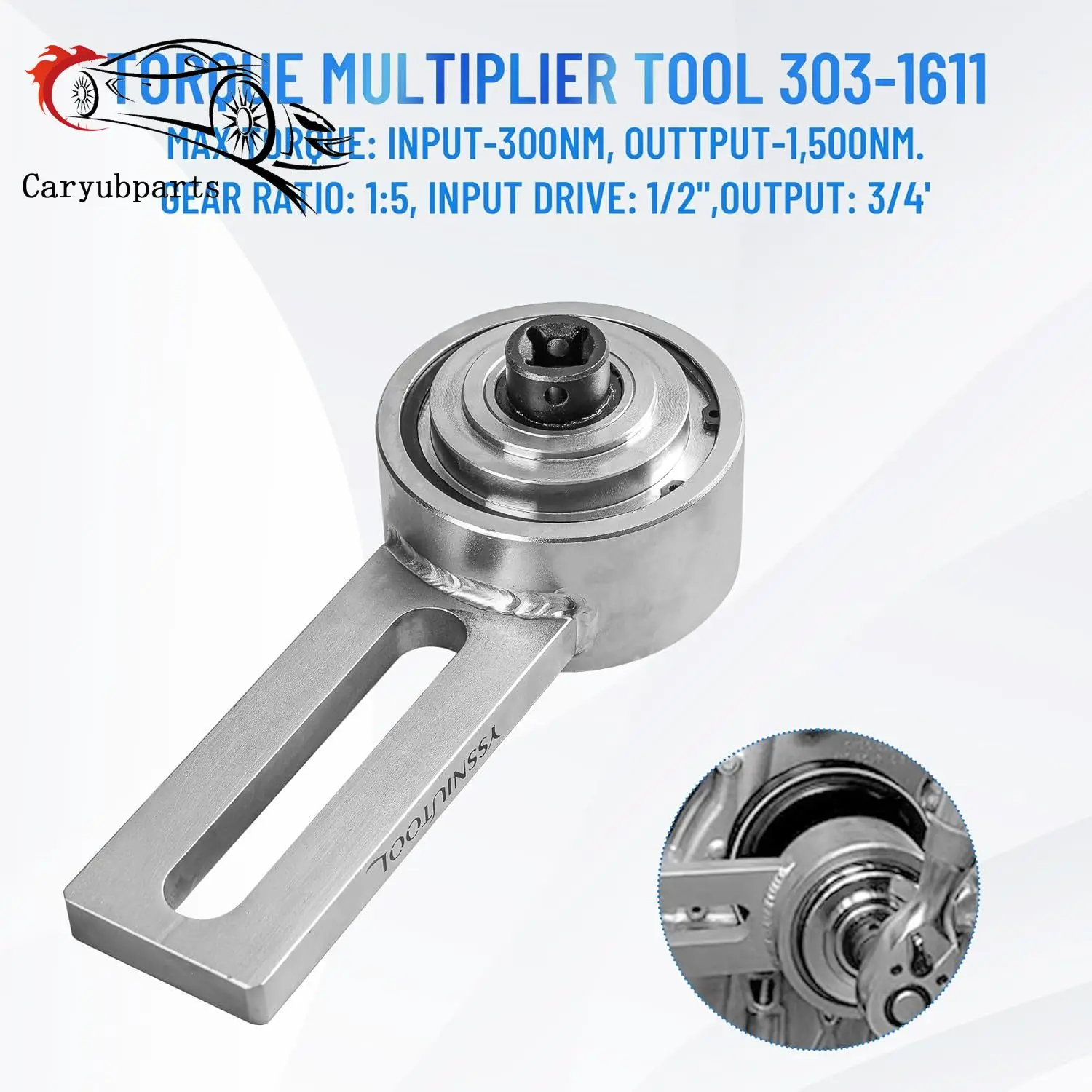 303-1611 Инструмент для умножения крутящего момента Ford 1.0T ECOBOOST шкива коленчатого