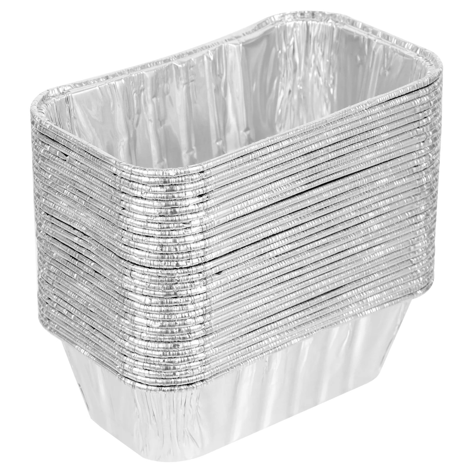 

30pcs Professional Foil Pan Foil Pans Grill Boxes Containers Household Barbecue Containers for Friends Families