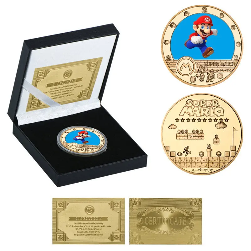 Set Classic Childhood Anime Peripheral Collection Coins