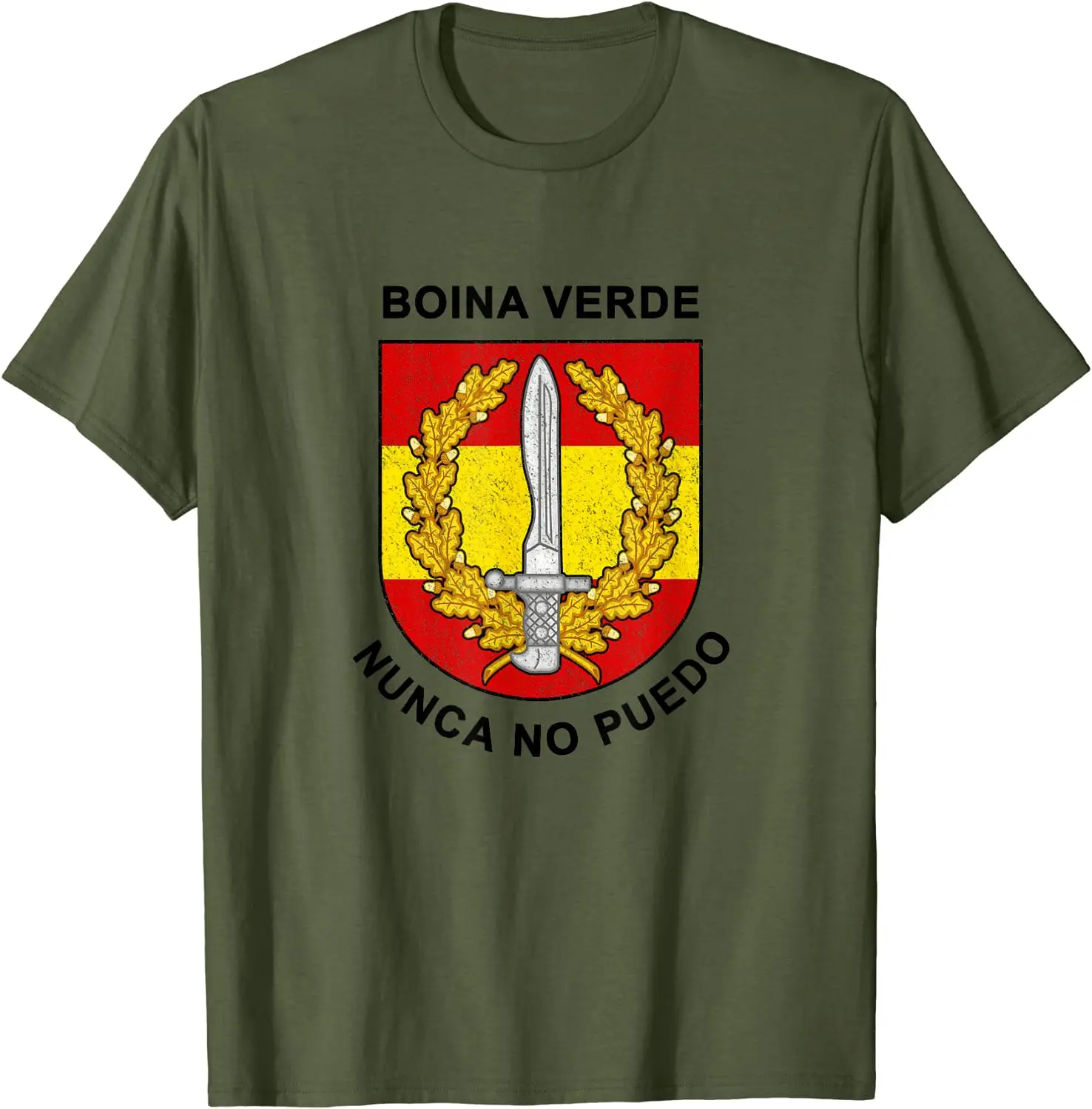

Spanish Army Special Operations Groups Green Beret T-Shirt 100% Cotton O-Neck Summer Short Sleeve Casual Mens T-shirt Size S-3XL