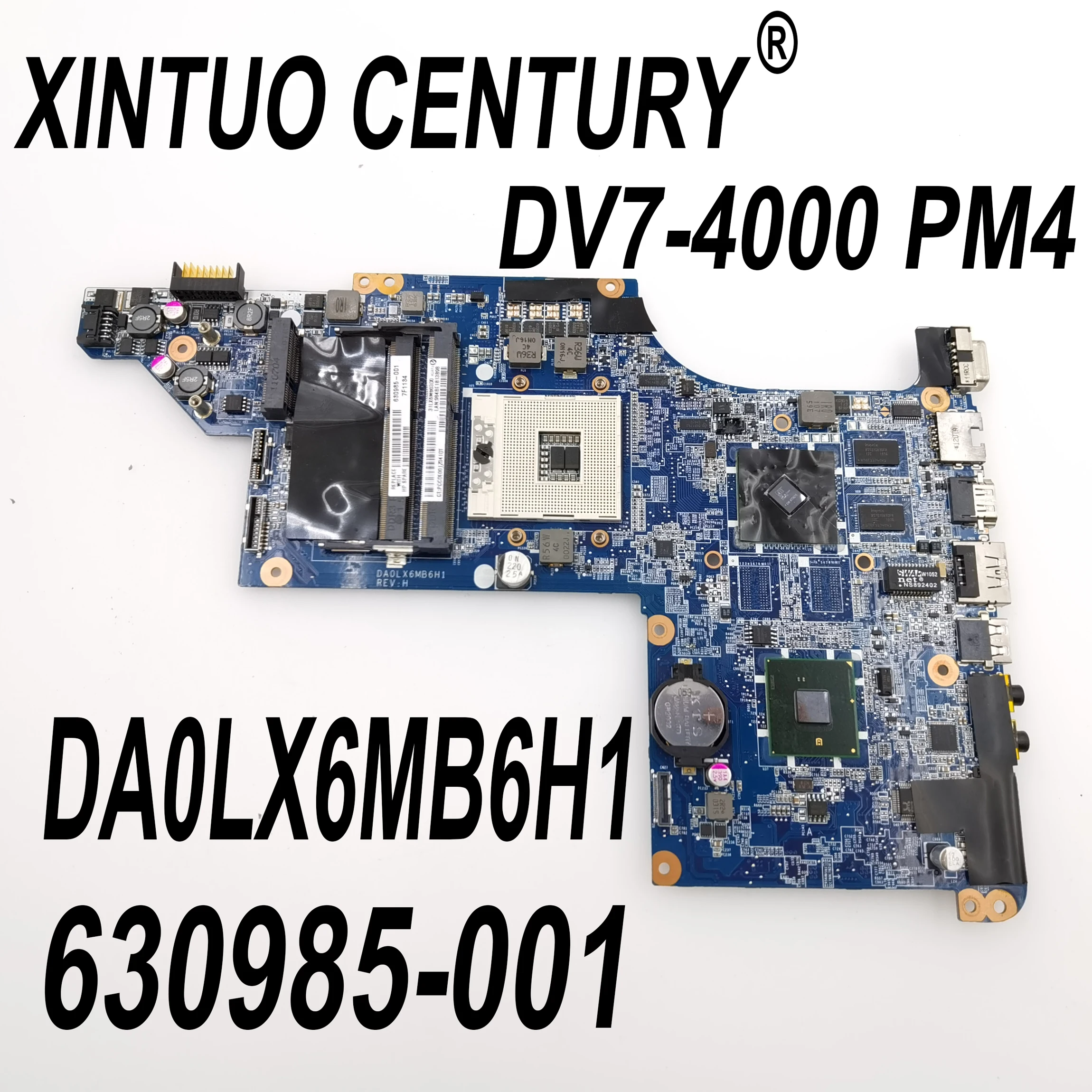 

630985-001 630985-501 PC motherboard for HP Pavilion DV7-4000 laptop motherboard DA0LX6MB6H1 HM55 216-0774211 DDR3 100% tested