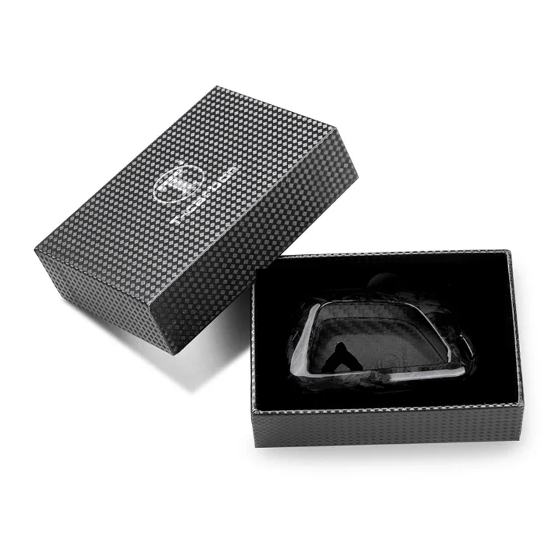 Для C8 Key Shell Carbon Fiber Fob Cover Защитный чехол для Chevrolet Chevy Corvette Stingray Z06 Z51 Coupe 2020-2024 Чехол