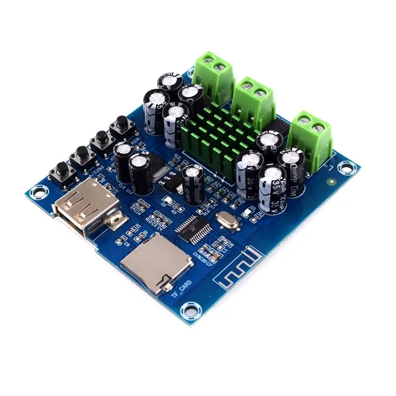 XH-M422 TPA3116D2 50W + 50W Bluetooth 4,0 модуль платы усилителя с Bluetooth U диском, TF-картой