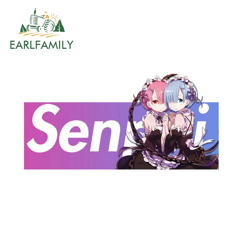 EARLFAMILY 13 см для нулевого двойного дрифта аниме Sanpai автомобильные наклейки