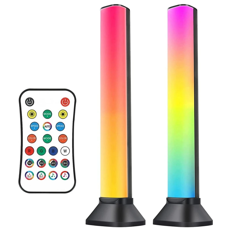 

LED Smart Light Bars,RGB Color Changing,Gaming Lights With Music Sync Modes,256 Dynamic Modes For Gaming, Movies,PC,TV