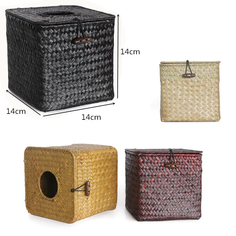 Pаспродажа Коробка для салфеток из ротанга, винтажный держатель для салфеток, рулонная бумага, плетеная лоза коробка для салфеток, органайзер, домашни... Скидка Коробка для салфеток из ротанга, винтажный держатель для салфеток, рулонная бумага, плетеная лоза коробка для салфеток, органайзер, домашни...